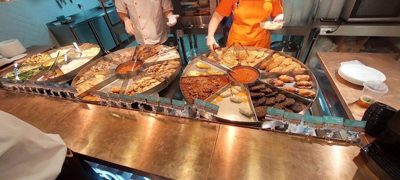 Мармит Toros для линии раздачи