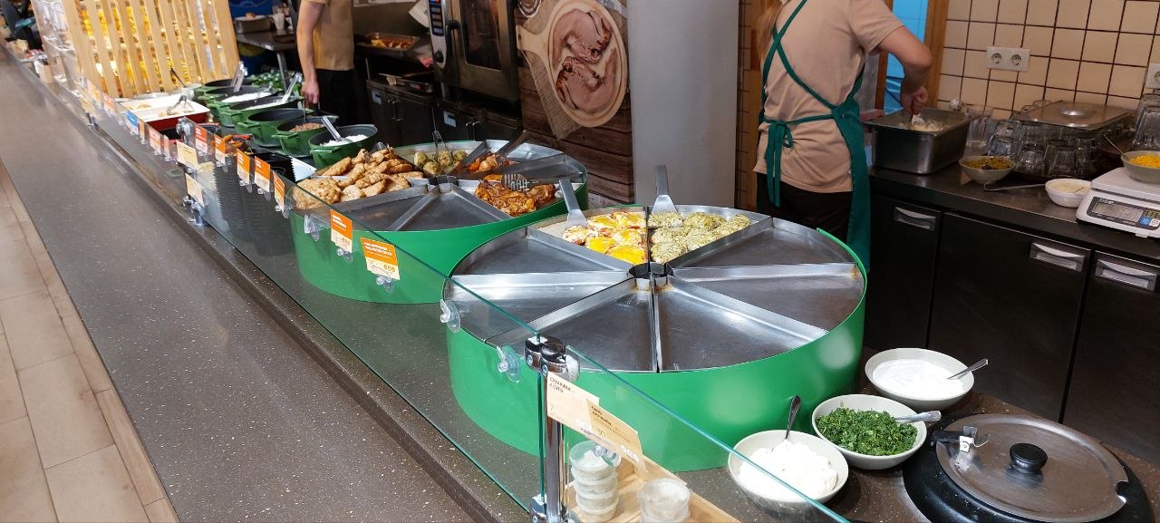 Мармит Toros для линии раздачи